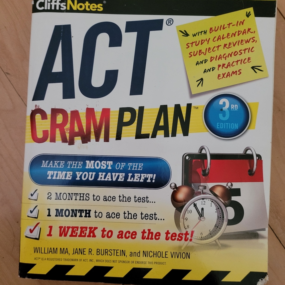 ACT cram plan